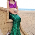 ชุดว่ายน้ำนางเงือก ไซส์ 100-110-120-130-140