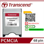 Transcend, PCMCIA, CF Adapter,Compact Flash Adapter,ตัวแปลง CF card,ตัวต่อ CF Card