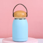 กระบอกน้ำสแตนเลส,กระบอกน้ำฝาไม้