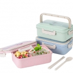 ปิ่นโต,กล่องใส่ข้าว,กล่องข้าว,กล่องข้าวฟางข้าวสาลี,สินค้ารักษ์โลก,กล่องข้าวรักษ์โลก