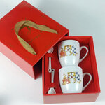 แก้วเซรามิก,ชุดแก้วเซรามิค,ชุดแก้วเซรามิก,สกรีนโลโก้