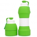 กระบอกน้ำซิลิโคน,แก้วน้ำซิลิโคนพับได้,แก้วน้ำซิลิโคน,แก้วน้ำพับได้,ถ้วยซิลิโคนพับได้,มีห่วงคล้อง