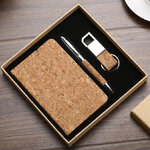 ชุดของขวัญปีใหม่,ชุดสมุด+ปากกา+ที่ห้อยพวงกุญแจ