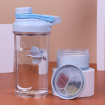 แก้วเชค+กล่องใส่ยา,แก้วเชคพลาสติก,แก้วเชคราคาถูก,ราคาถูก,500ml