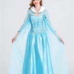 ชุดเจ้าหญิงเอลซ่าผู้ใหญ่ ชุดราชินีหิมะ Frozen ไซส์ S M L XL