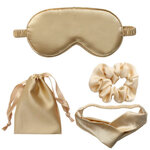 ชุดผ้าปิดตา+ที่คาดผม+ที่มัดผม+ถุงผ้า,ผ้าปิดตา