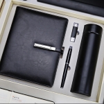 ชุดสมุดโน้ต+กระบอกน้ำสแตนเลส+ปากกา+แฟลชไดร์ฟ,ชุดสมุดโน้ต