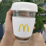 แก้วใส,แก้วกาแฟ,แก้วกาแฟ+ที่จับซิลิโคน,250ml,สกรีนโลโก้,ขั้นต่ำ500ชิ้น