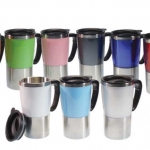 แก้วสแตนเลสมีหู (350 ml),กระบอกน้ำสแตนเลส,ผลิตสินค้าคุณภาพ,กระติกน้ำสแตนเลส,พร้อมส่ง