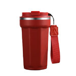 แก้วสแตนเลส,แก้วกาแฟ,แก้วสแตนเลสพร้อมสายคล้อง,380ml,510ml