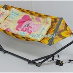 เปลนอน เปลไกว เปลแขวน เปลญวนเล็กพับเก็บได้ และมอเตอร์ไกวเปล100กก.