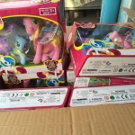 ม้าโพนี่คู่ มีไฟ รหัสสินค้า DA-3205E