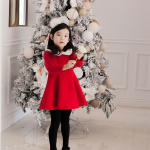 ชุดกระโปรงแดง+เลคกิ้ง สีดำ น่ารักมากๆค่ะ (พร้อมส่ง)รหัสสินค้า# KM003 ไซส์100*1 110*0 120*0 130*0 140*0