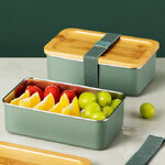 กล่องข้าวสแตนเลส,กล่องใส่ข้าวสแตนเลส,กล่องข้าวฝาไม้