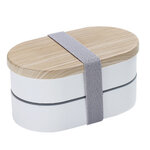 กล่องข้าวพลาสติก,กล่องข้าวพลาสติกฝาไม้