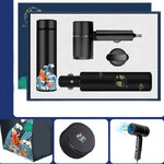 ชุดของขวัญปีใหม่,ชุดของขวัญ,ชุดของขวัญกระบอกน้ำ+ที่เป่าผม+ร่ม,กระบอกน้ำ+ไดร์เป่าผม+ร่ม