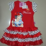 ชุดกระโปรงเจ้าหญิง (พร้อมส่ง) รหัสสินค้า#DN 001-1 ไซค์ S M L XL