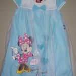 ชุดกระโปรงมินนี่เม้าส์(พร้อมส่ง) รหัสสินค้า#DN 002-1 ไซค์ S M L XL