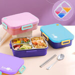 กล่องข้าวสแตนเลส,กล่องข้าวสแตนเลส2-3ช่อง,800ml