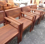 เก้าอี้โรงอาหารเล็ก ไม้ชิด