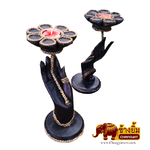 มือเชิงเทียน ( ทรงตั้ง )