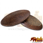 ถาดไม้ตาลทรงรี ( 3 ขนาด )