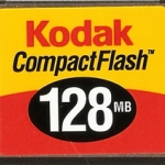 KODAK CF CARD 128MB