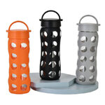 ขวดแก้ว,ขวดแก้วน้ำ,แก้วใส,แก้วน้ำพร้อมที่หุ้มซิลิโคน