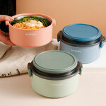 กล่องใส่ข้าวสแตนเลส,กล่องใส่ข้าวแบบกลม