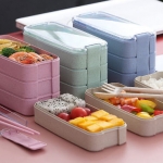 กล่องข้าว,กล่องข้าวฟางข้าวสาลี,กล่องข้าววัสดุธรรมชาติ