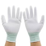 ถุงมือโพลีเอสเตอร์เคลือบ pu เต็มฝ่ามือ รุ่น PF001