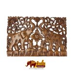 แผ่นไม้แกะสลัก ( 12" x 18" )