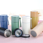 กระบอกน้ำสแตนเลส,กระบอกน้ำสแตนเลสพร้อมที่กรองชา,300ml