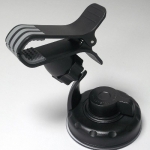 TOKAI แท่นวางมือถือติดกระจกรถยนต์ พร้อมก้านล็อค Car Holder รุ่น 1332 Universal Mount ฐานหมุนรอบทุกทิศทาง (สีดำ)