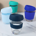 แก้วใส,แก้วพร้อมที่จับซิลิโคน,ขั้นต่ำ500ชิ้น