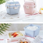 กล่องใส่อาหารวัสดุธรรมชาติ,กล่องใส่ข้าว,กล่องข้าวฟางข้าวสาลี