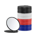 กระจกพกพา,กระจก,กระจกสกรีนโลโก้,ราคาถูก,ขั้นต่ำ5,000ชิ้น,ขนาด7.0x6.3x0.5cm