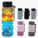 ขวดน้ำซิลิโคนพกพา,กระติกน้ำซิลิโคน,สกรีนโลโก้