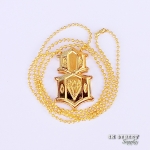 REBEL8 - Metal 8 Necklace - Gold (สร้อยคอ)