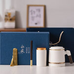 ชุดแก้วเซรามิก,ชุดแก้วเซรามิกใส่ชา+กล่องใส่ชา