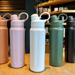 กระบอกน้ำสแตนเลส,กระติกน้ำสแตนเลส,โรงงานผลิต,สกรีนโลโก้,ราคาถูก,820ml