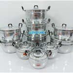 หม้อต้ม หม้อ2หู หม้อแกง หม้ออลูมิเนียม หม้อต้มขนาดใหญ่