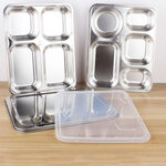 ถาดหลุมสแตนเลส,กล่องข้าวสแตนเลส