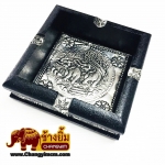 ที่เขี่ยบุหรี่ สี่เหลี่ยม 5 " ( สีดำ )