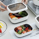 ชุดกล่องใส่อาหารสแตนเลส,กล่องสแตนเลส,กล่องใส่อาหาร,1ชุดมี3ชิ้น