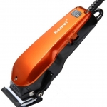 Kemei-9012 ปัตตาเลี่ยนแบบมีสาย สำหรับช่างตัดผมมืออาชีพ หัวตัดสเตนเลส