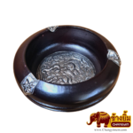 ที่เขี่ยบุหรี่โค้ง 5 นิ้ว ( สีดำ )