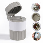 กล่องใส่ยาพร้อมที่ตัดยา,กล่องตัดยา,ที่ตัดเม็ดยา,ที่ตัดยา,มีดหั่นยา