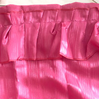 ผ้าม่านรถบรรทุก สีชมพู