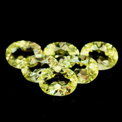 ม่อนเยลโล่ควอร์ต 7.20 กะรัต 6 ชิ้น